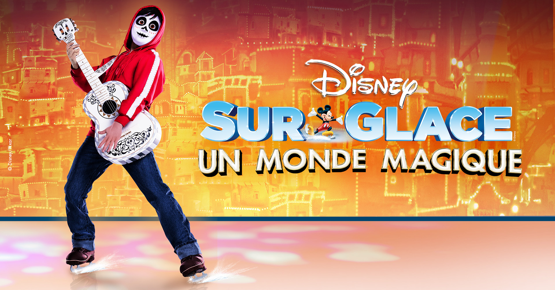Célébrez la magie du courage, de l’amour et de l’aventure grâce au spectacle Un monde magique de Disney sur glace