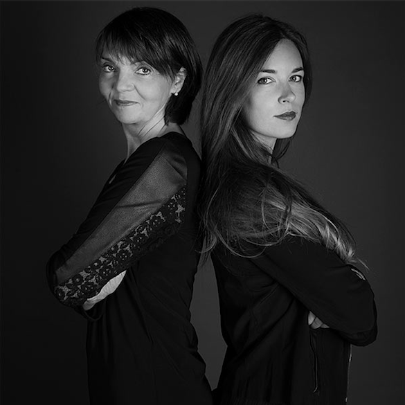 Héra Ménard et Sylvie Belize