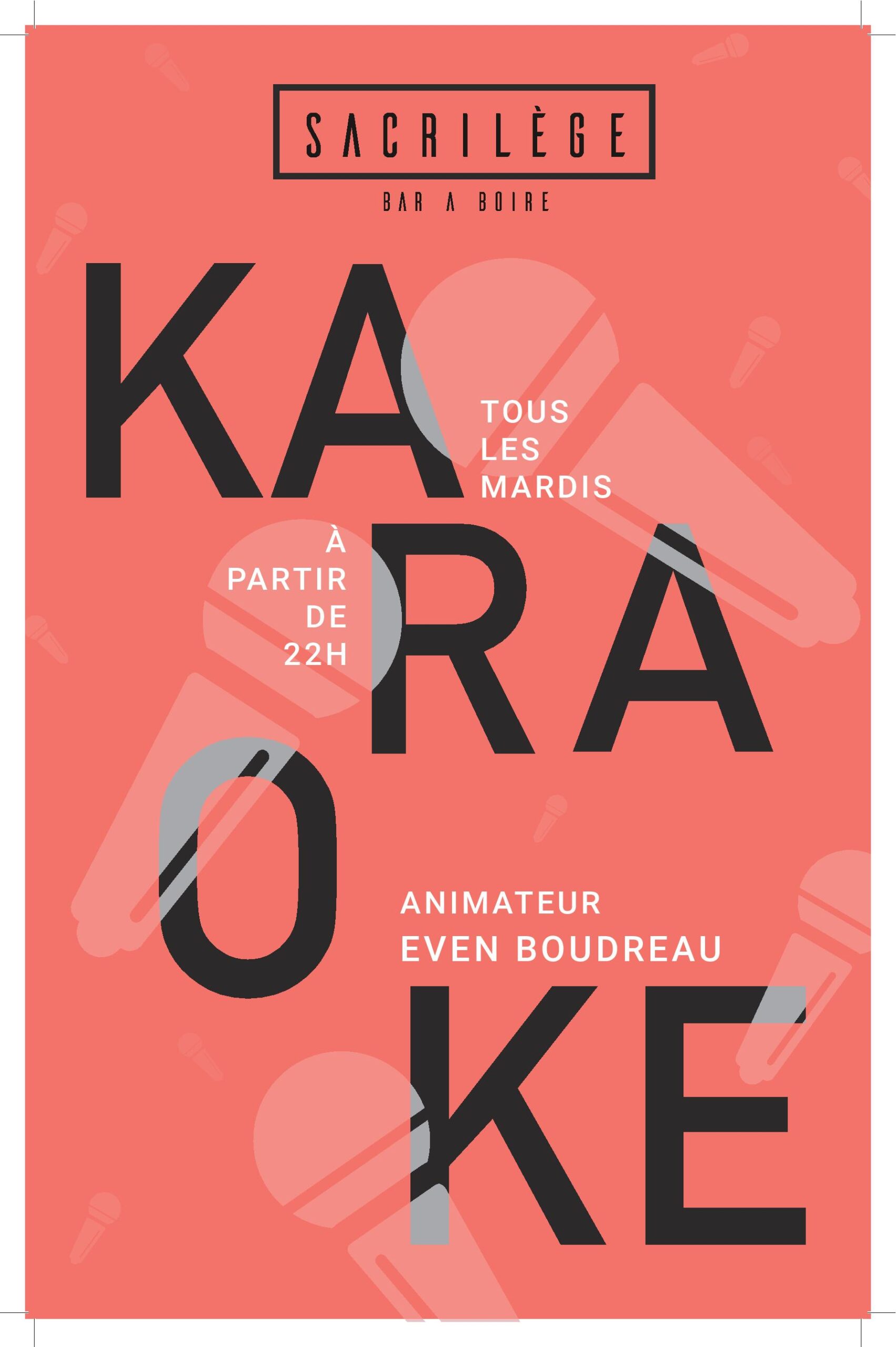 Karaoké « À toi le Micro! »