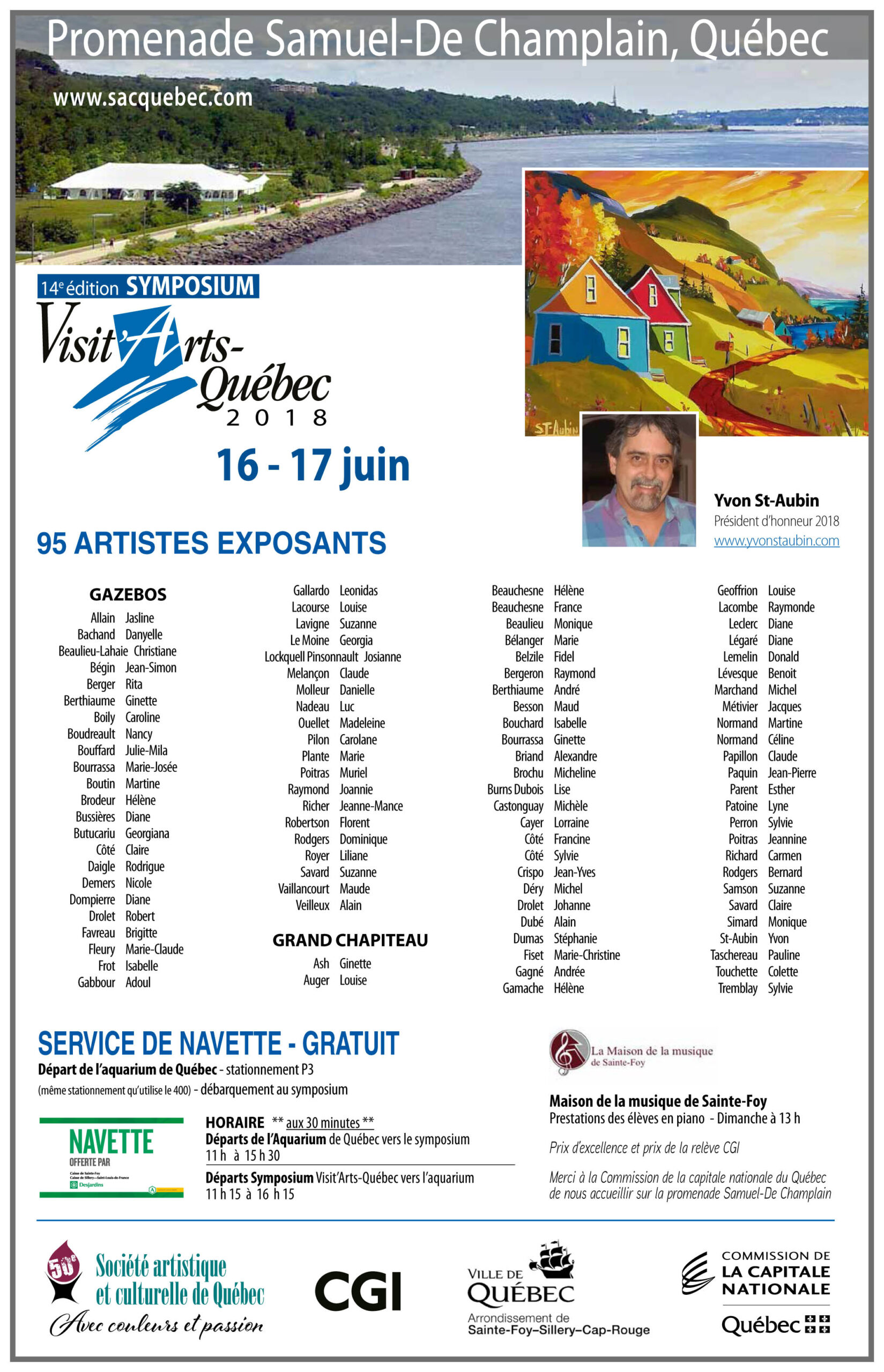 Symposium de peinture Visit’Arts Québec