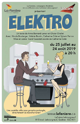 La Fenière, compagnie théâtrale présente ELEKTRO