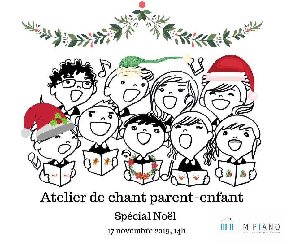 Atelier de chant parent-enfant-Spécial Noël- Ville de Québec