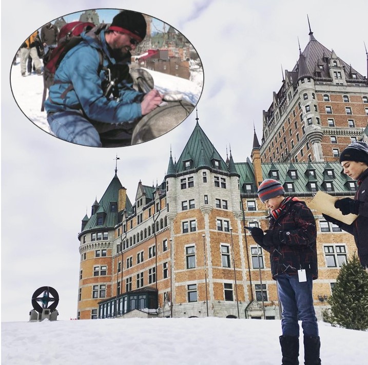 GéoRallye Vieux-Québec Sous la neige : histoires et traditions