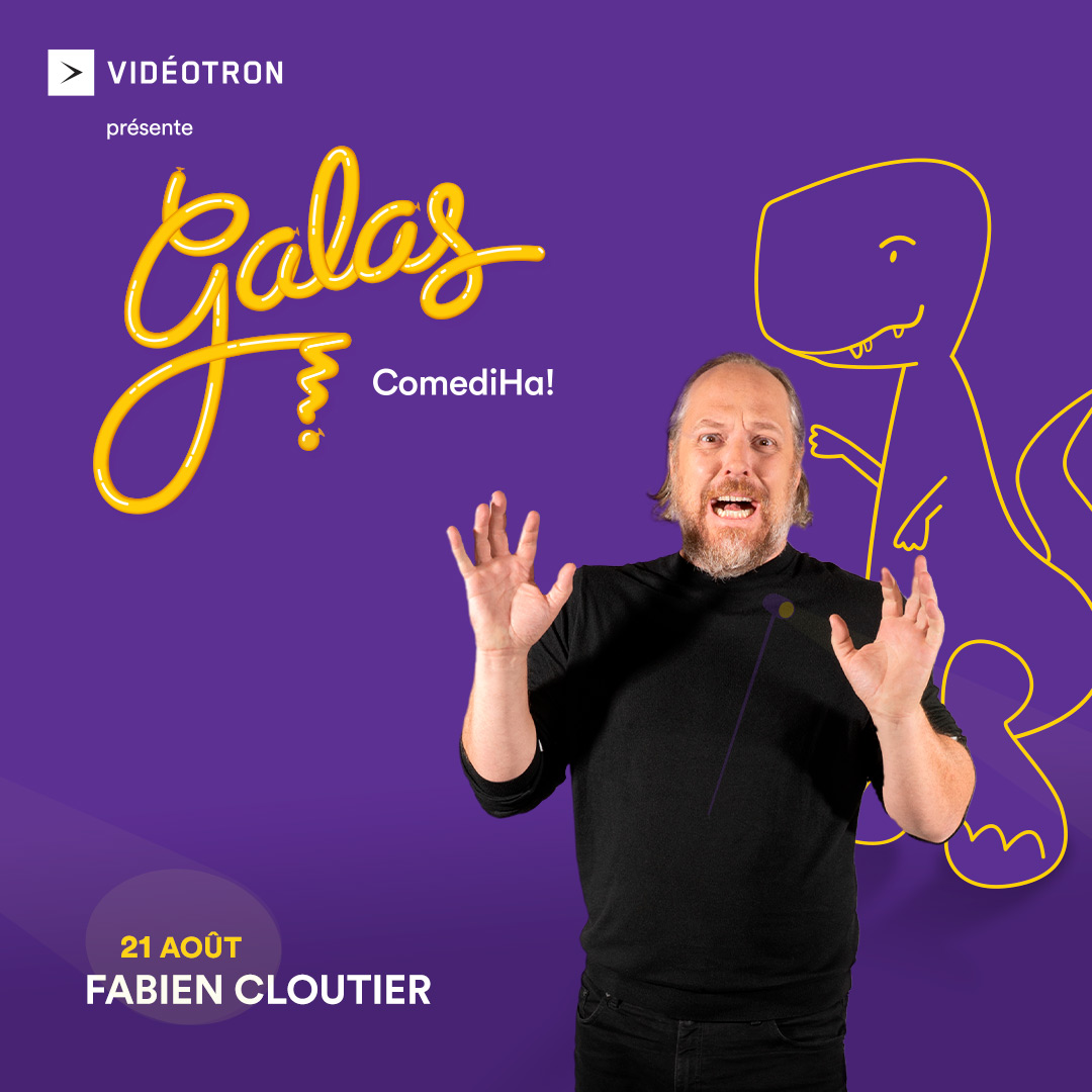 Gala ComediHa! animé par Fabien Cloutier (en ligne)