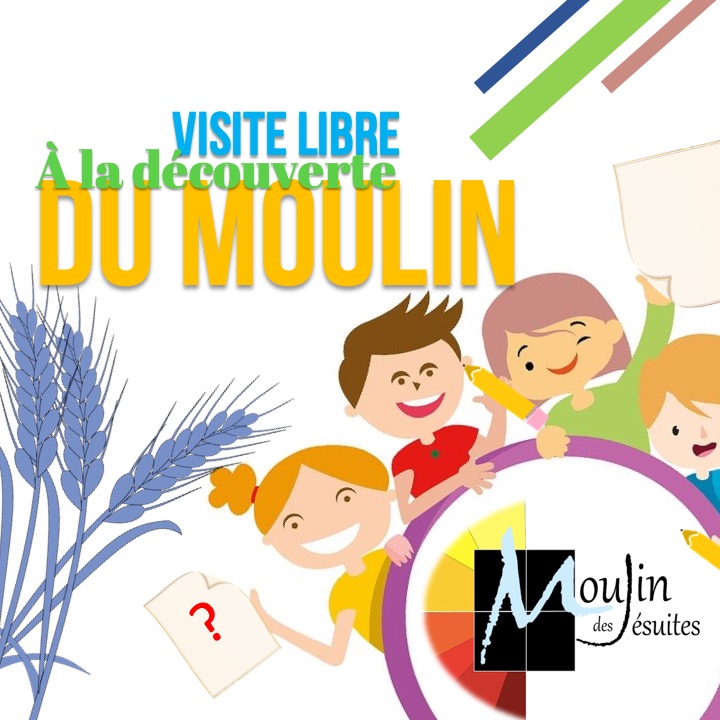 Carnet découverte : Visite libre du Moulin