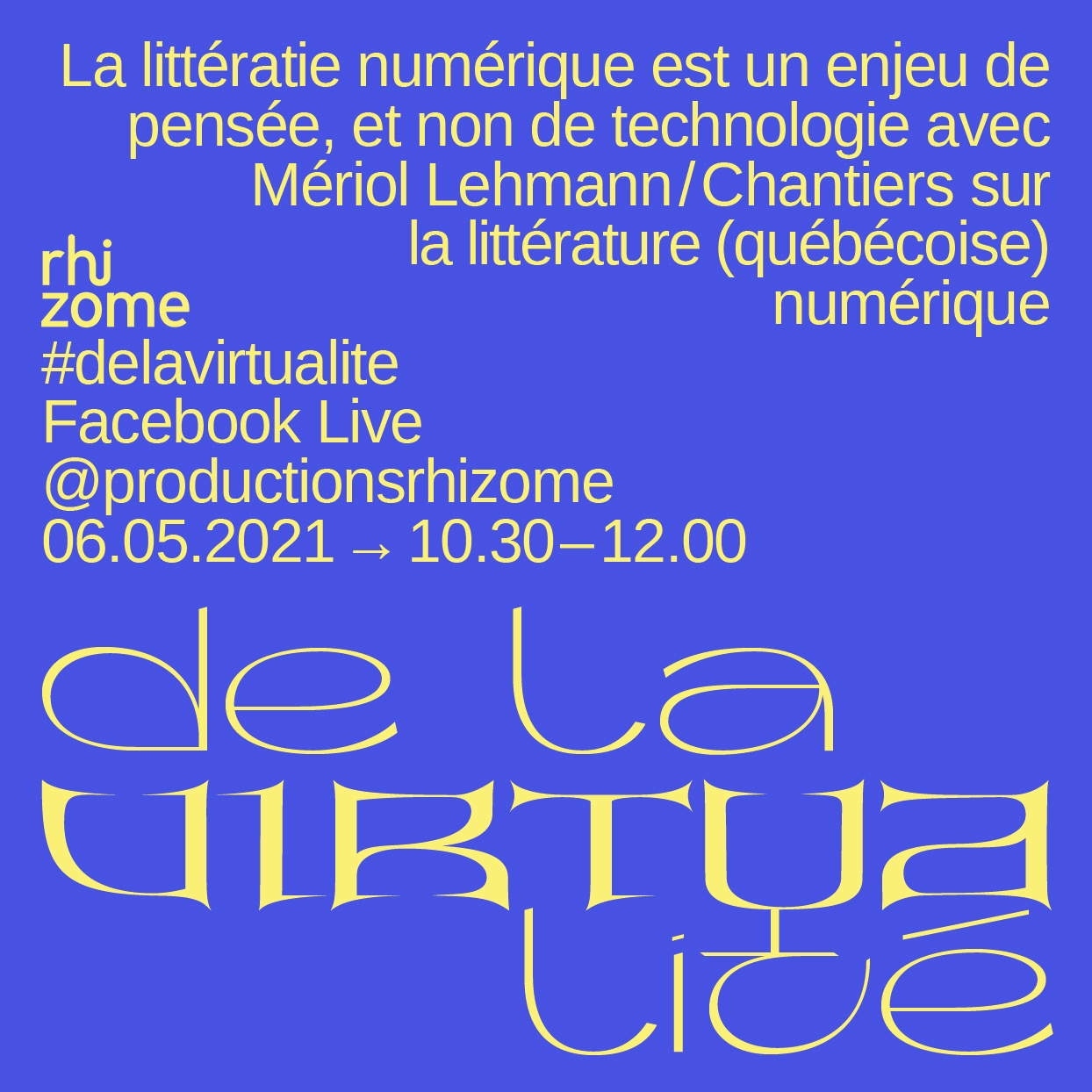 Échange sur la littératie numérique avec Mériol Lehmann