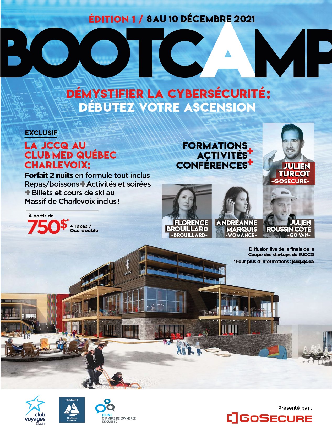 Bootcamp Club Med Québec Charlevoix