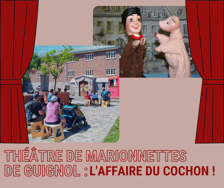 Théâtre de marionnettes de Guignol : L’affaire du cochon