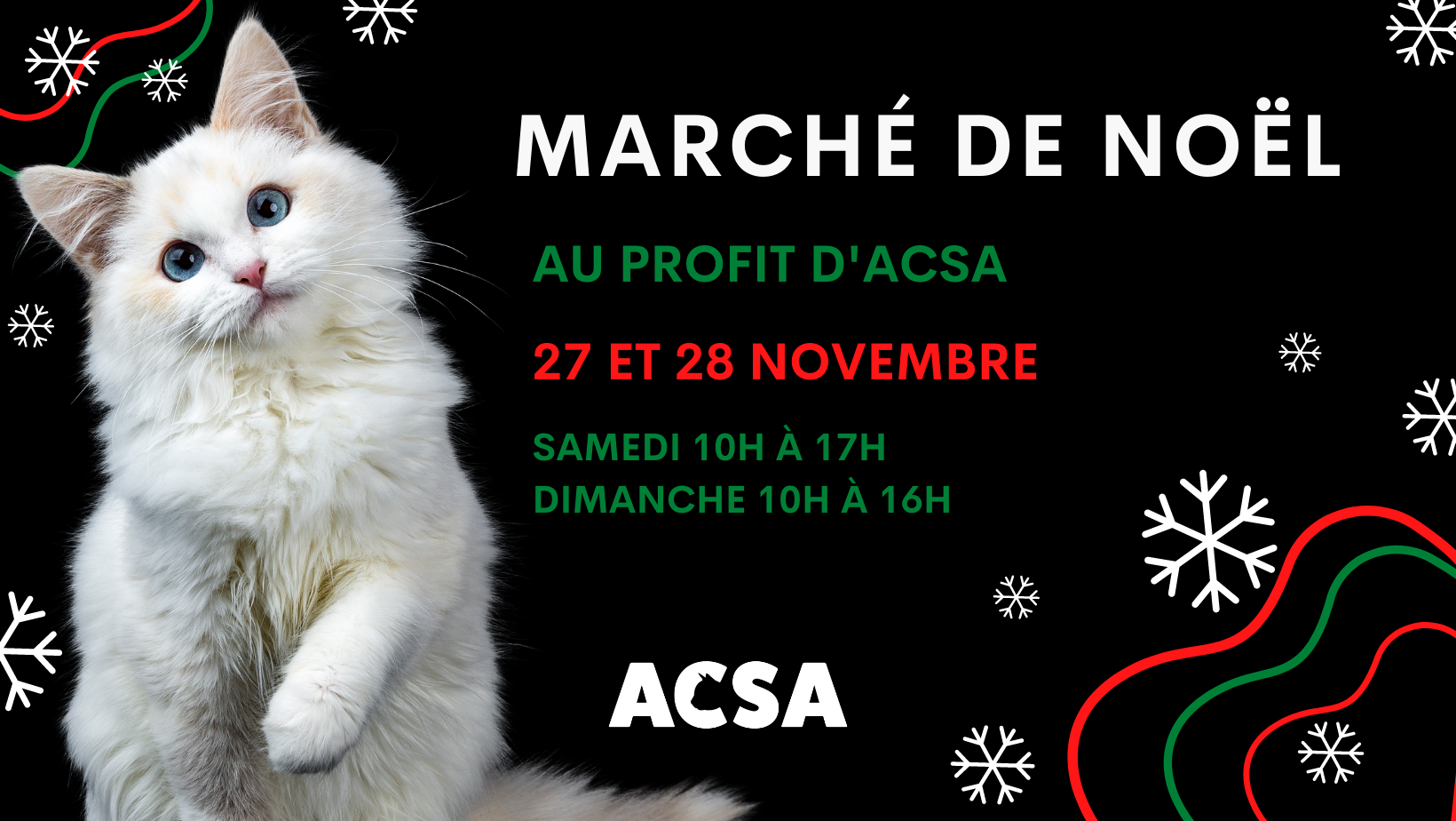Marché de Noël ACSA 2021