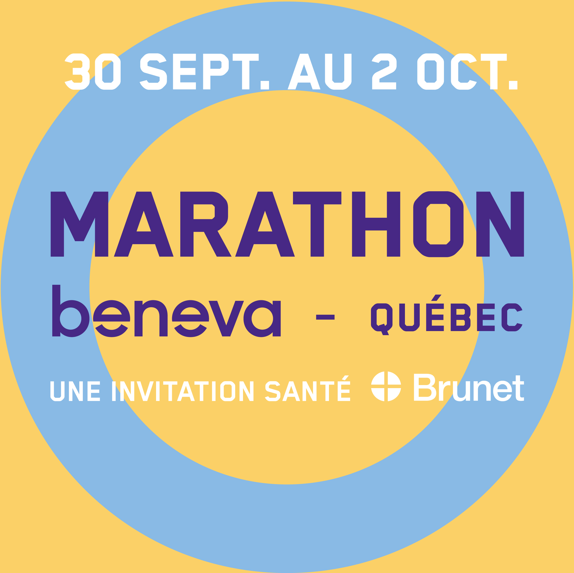 Marathon Beneva de Québec, une invitation santé Brunet
