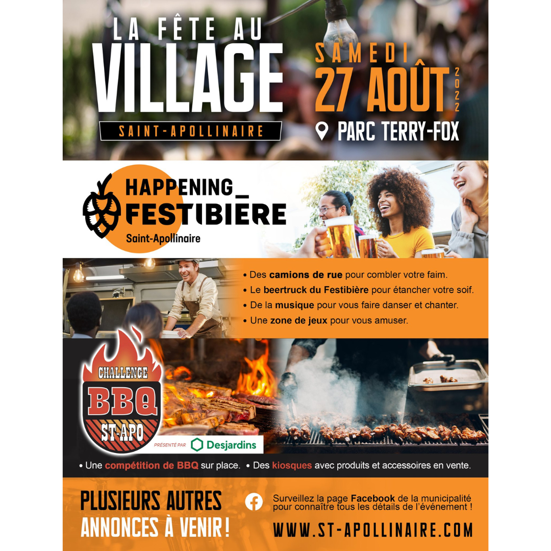 Fête au Village – Saint-Apollinaire