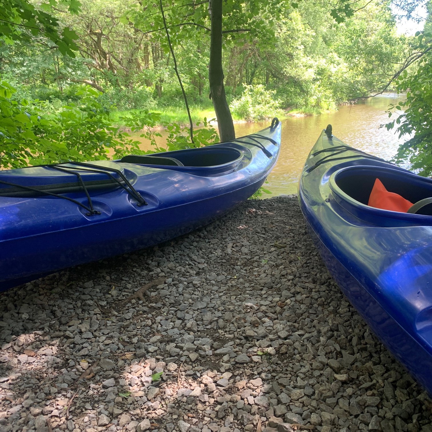 Descentes guidées en kayak sur la rivière Saint-Charles