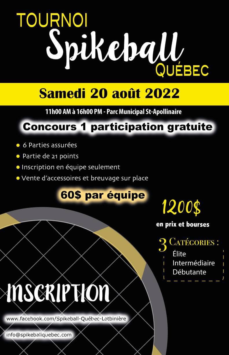 Tournoi Spikeball Québec