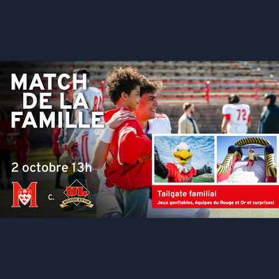 Match de la Famille : McGill c. Rouge et Or