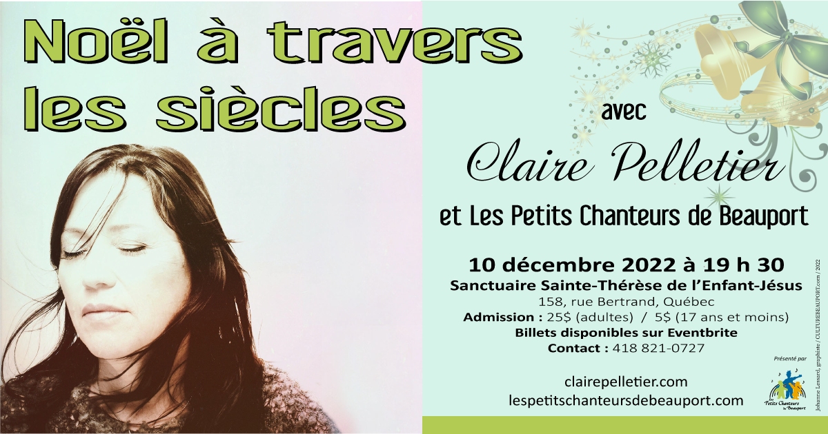 Noël avec Les Petits Chanteurs de Beauport et Claire Pelletier