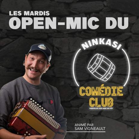 Le mardis OPEN-MIC du Ninkasi Comédie Club
