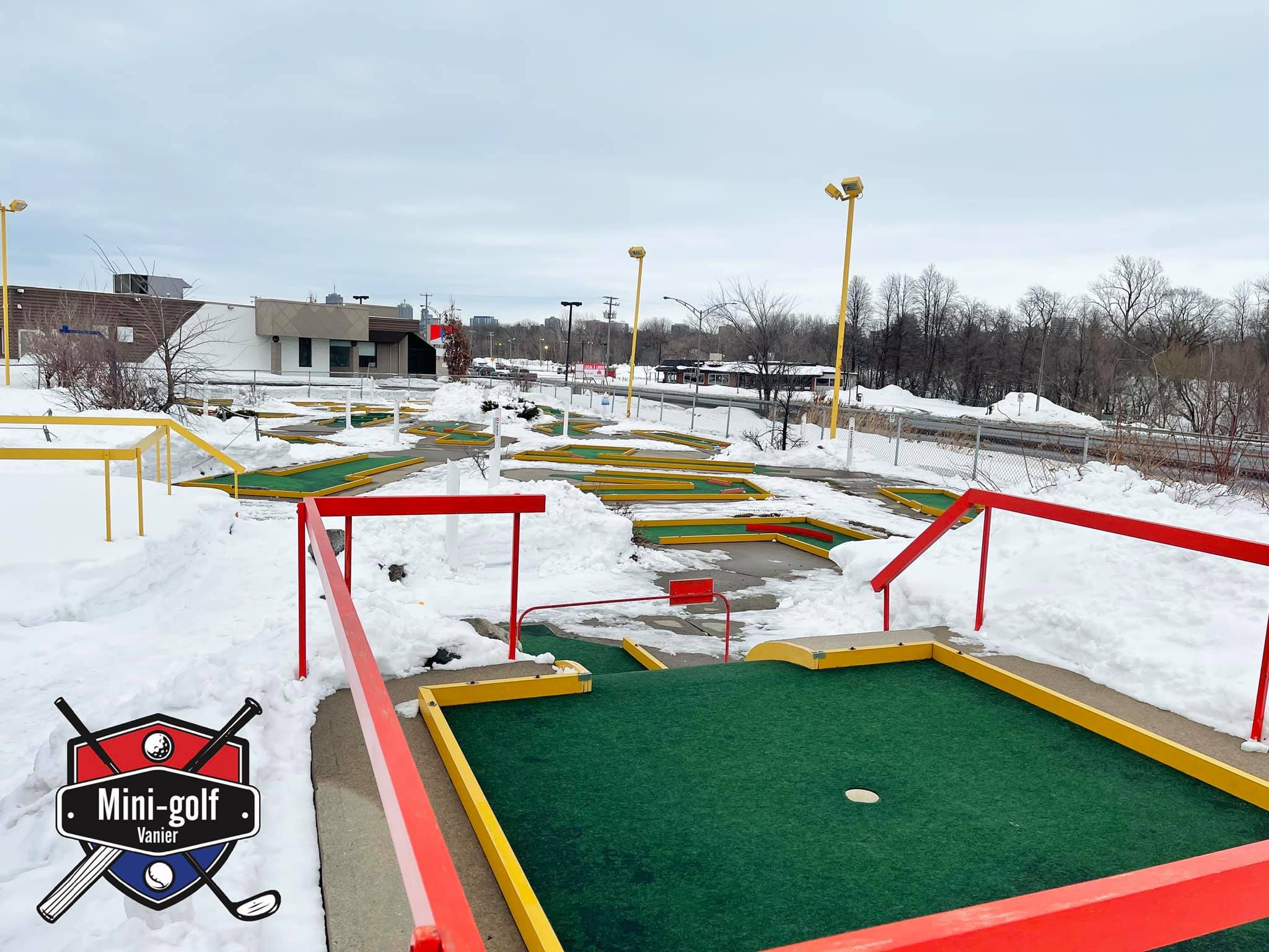 Le mini-putt Vanier en mode hivernal!