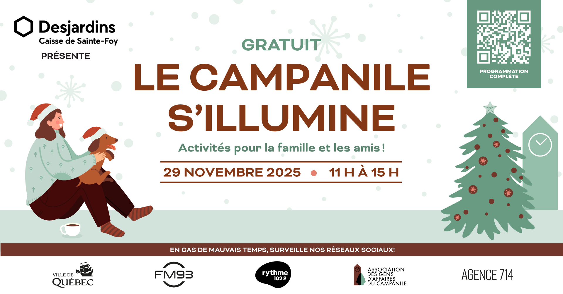 Le Campanile s&rsquo;illumine