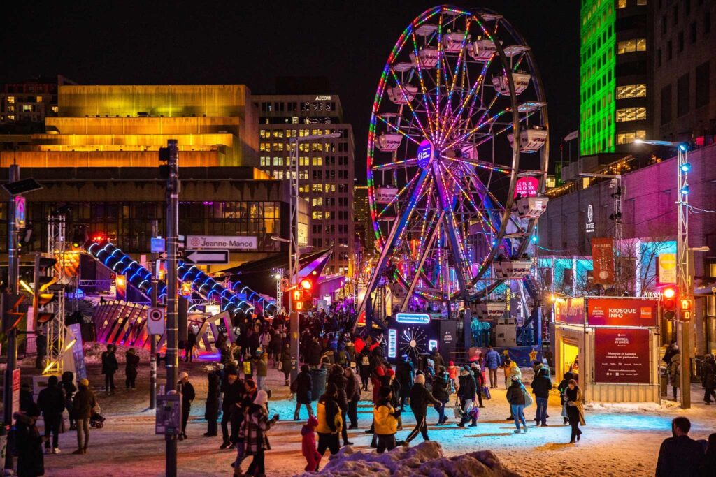 Festival hiver - Montréal en lumière