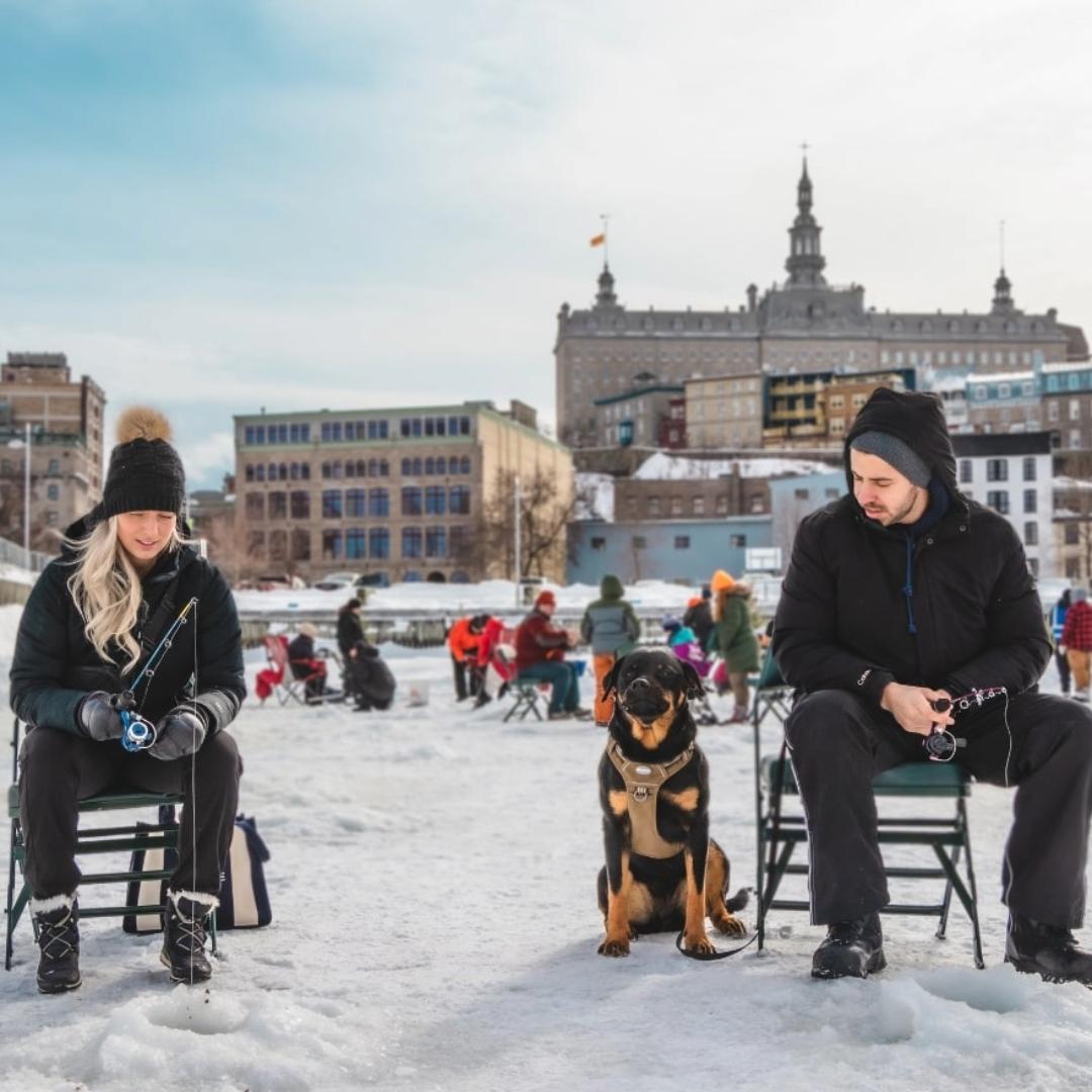 6 sites pour pêcher sur la glace en famille