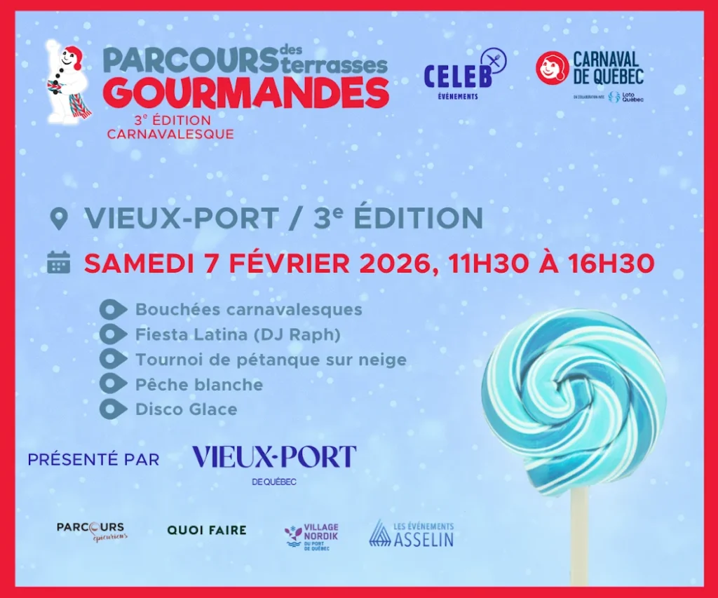 Parcours des Terrasses Gourmandes – Édition Carnavalesque