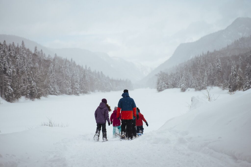 Parc national de la Jacques-Cartier raquette