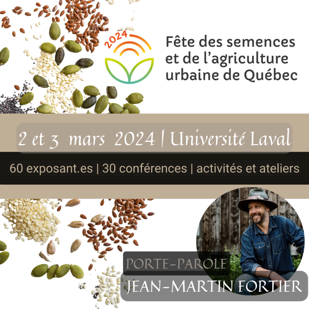 Fête des semences et de l’agriculture urbaine de Québec
