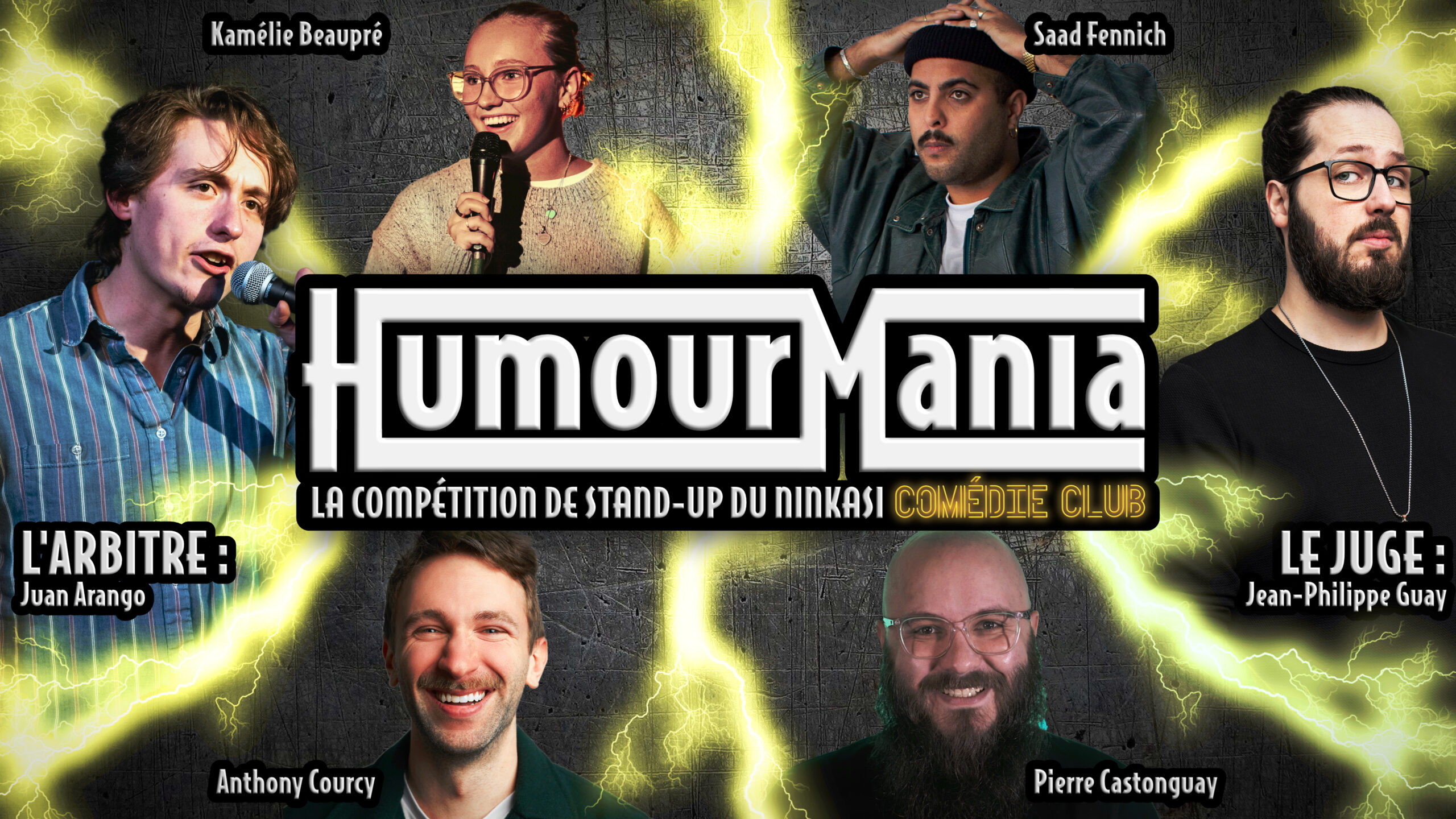 HUMOURMANIA – La compétition de stand-up du Ninkasi Comédie Club
