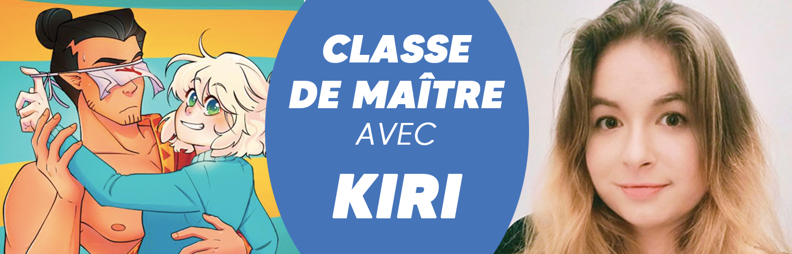 Classe de maître avec Kiri | 37e festival Québec BD