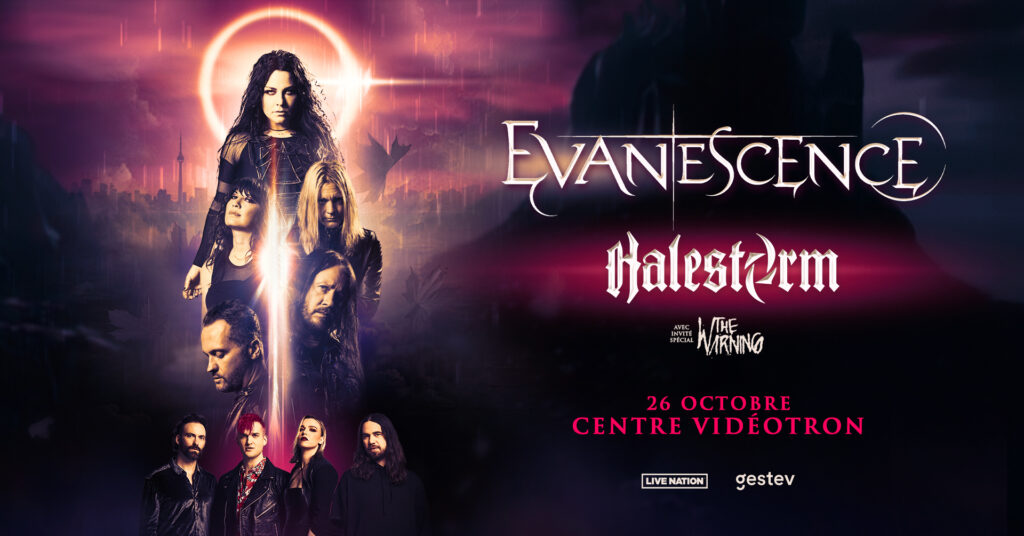 Evanescence au Centre Vidéotron