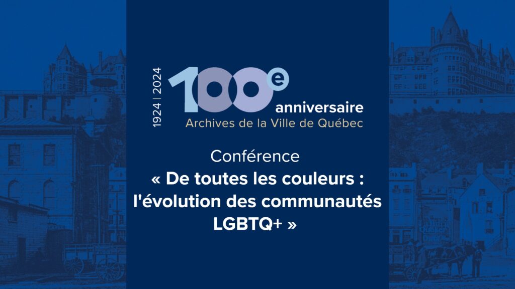 Conférence « De toutes les couleurs : l’évolution des communautés LGBTQ+ »