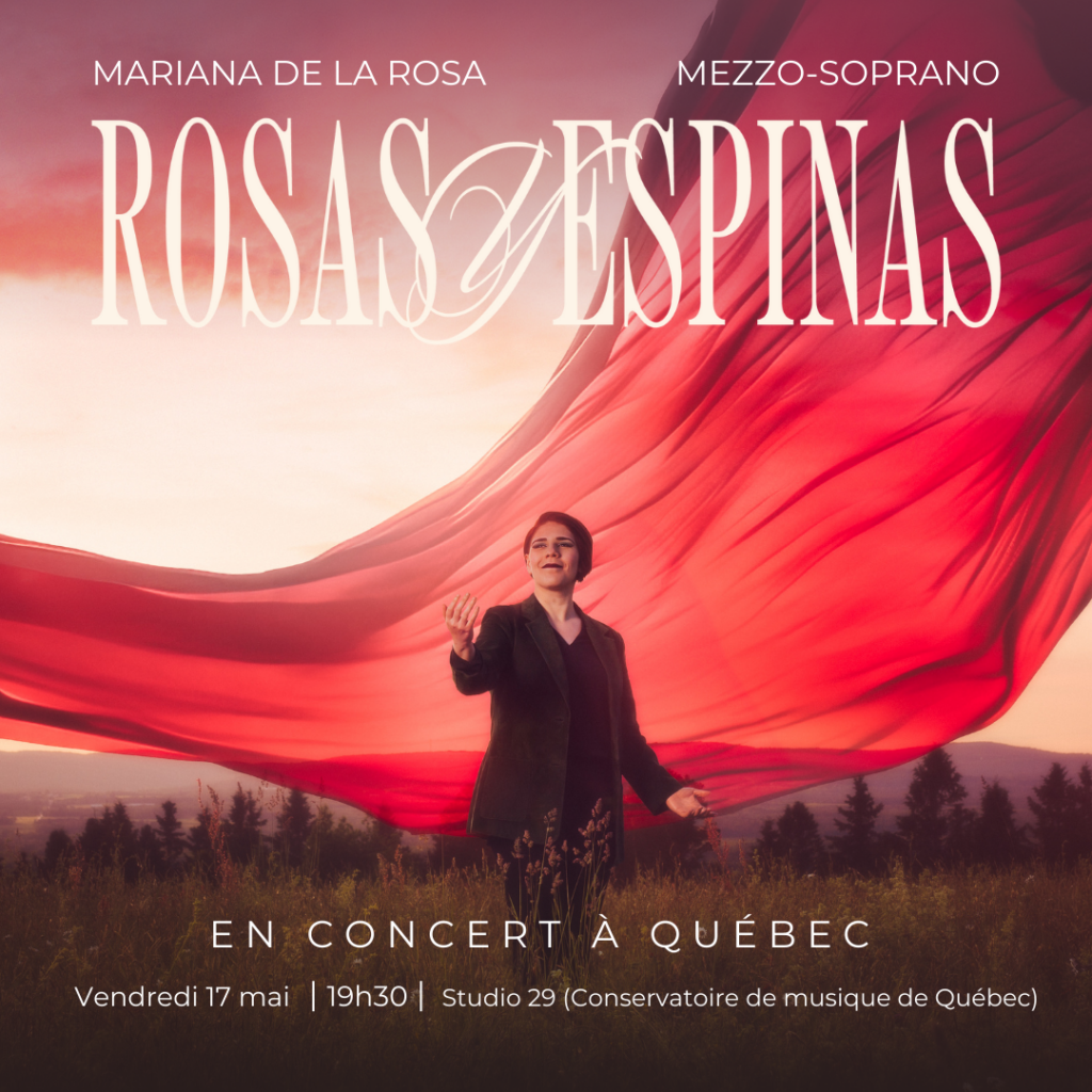 ROSAS Y ESPINAS | Concert d’album à Québec