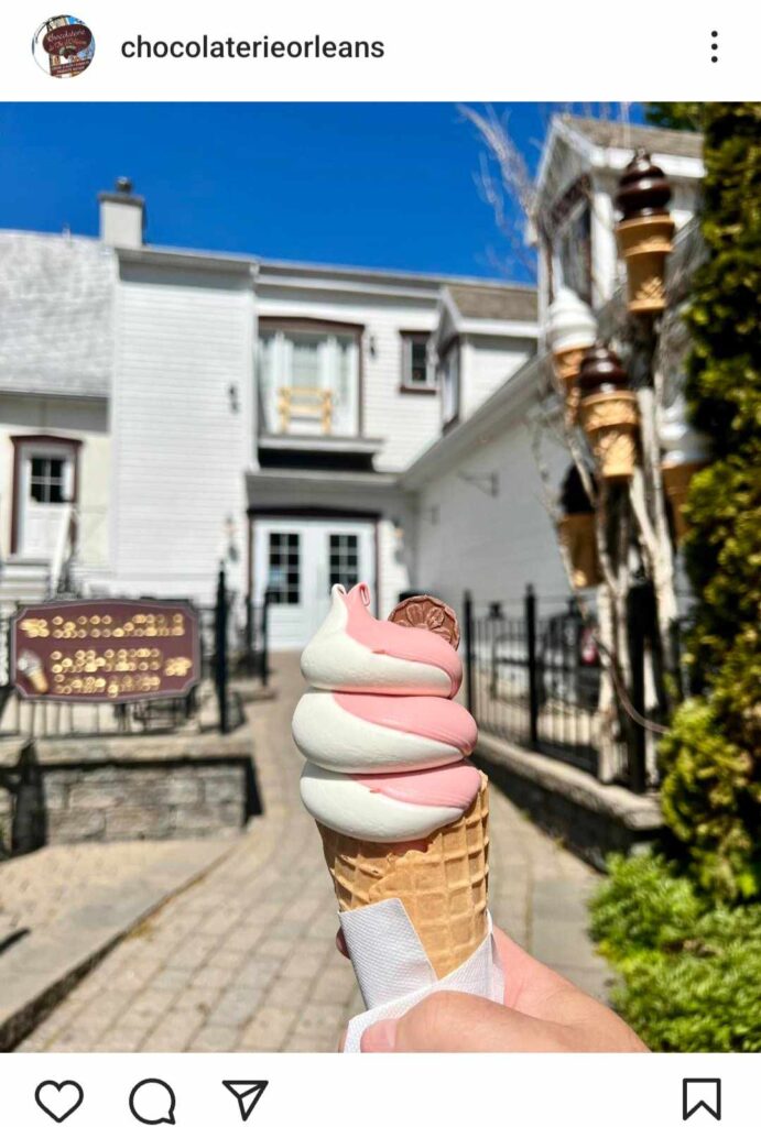 Crème glacée - Chocolaterie d'Orléans 