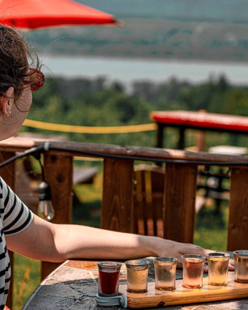 Dégustation de cidre -l’Île d’Orléans