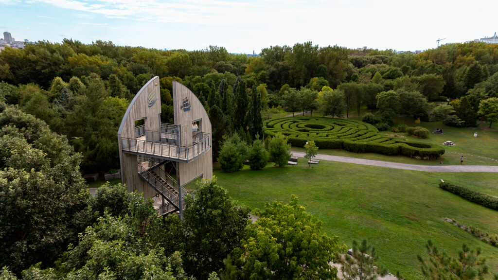 labyrinthe domaine de maizerets