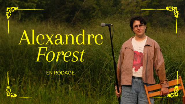 Alexandre Forest en rodage à Québec