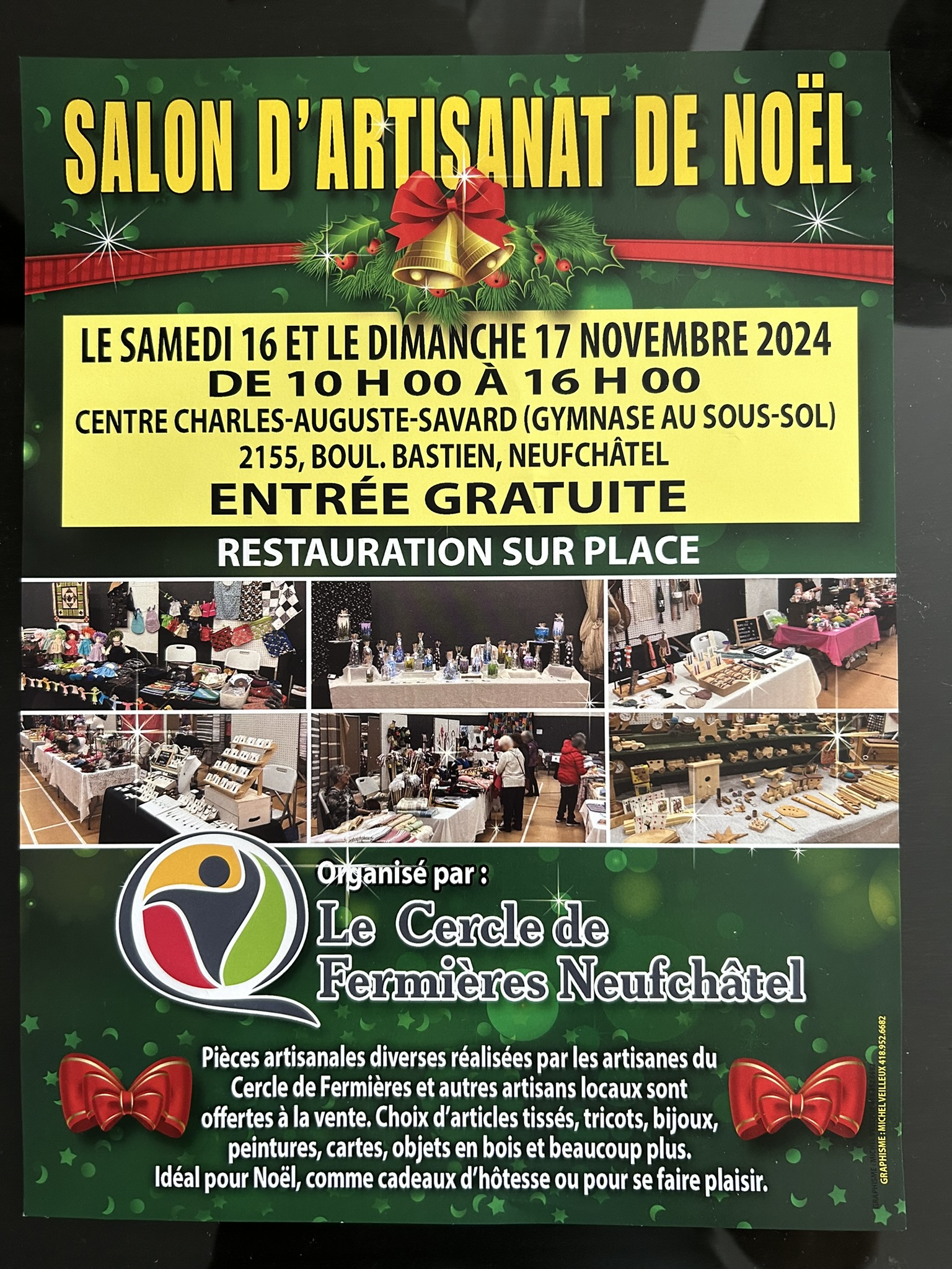 Salon d’artisanat de Noël