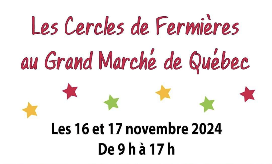 Le Marché de Noël des Cerles de Fermières