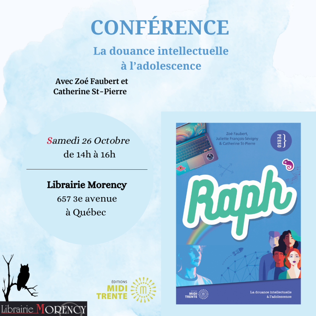 Conférence sur la douance intellectuelle à l’adolescence