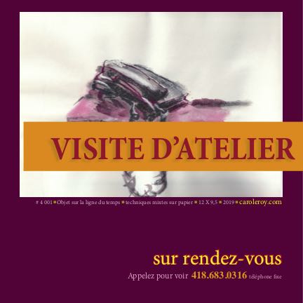 Visite de l’Atelier-Galerie