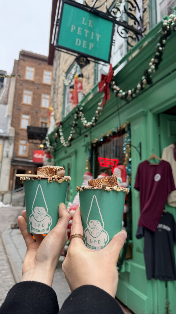 Le petit dep chocolat chaud