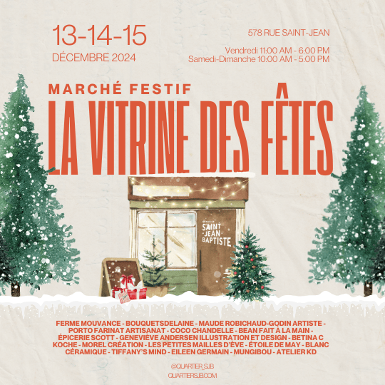 La Vitrine des Fêtes: Marché de Noël Festif