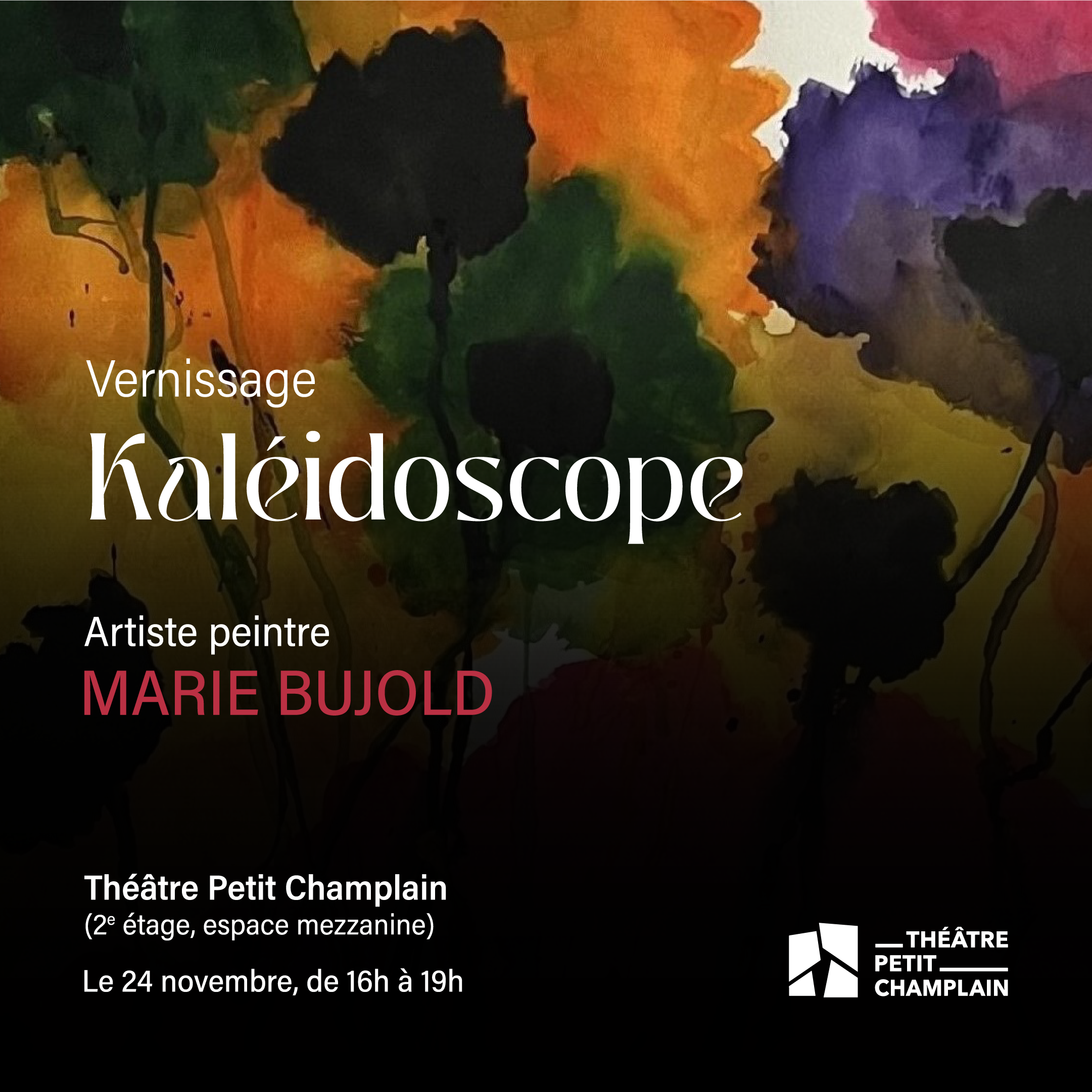 Vernissage Kaléidoscope pas Marie Bujold