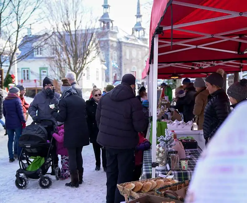 Marché de Noël du Marché public de Deschambault