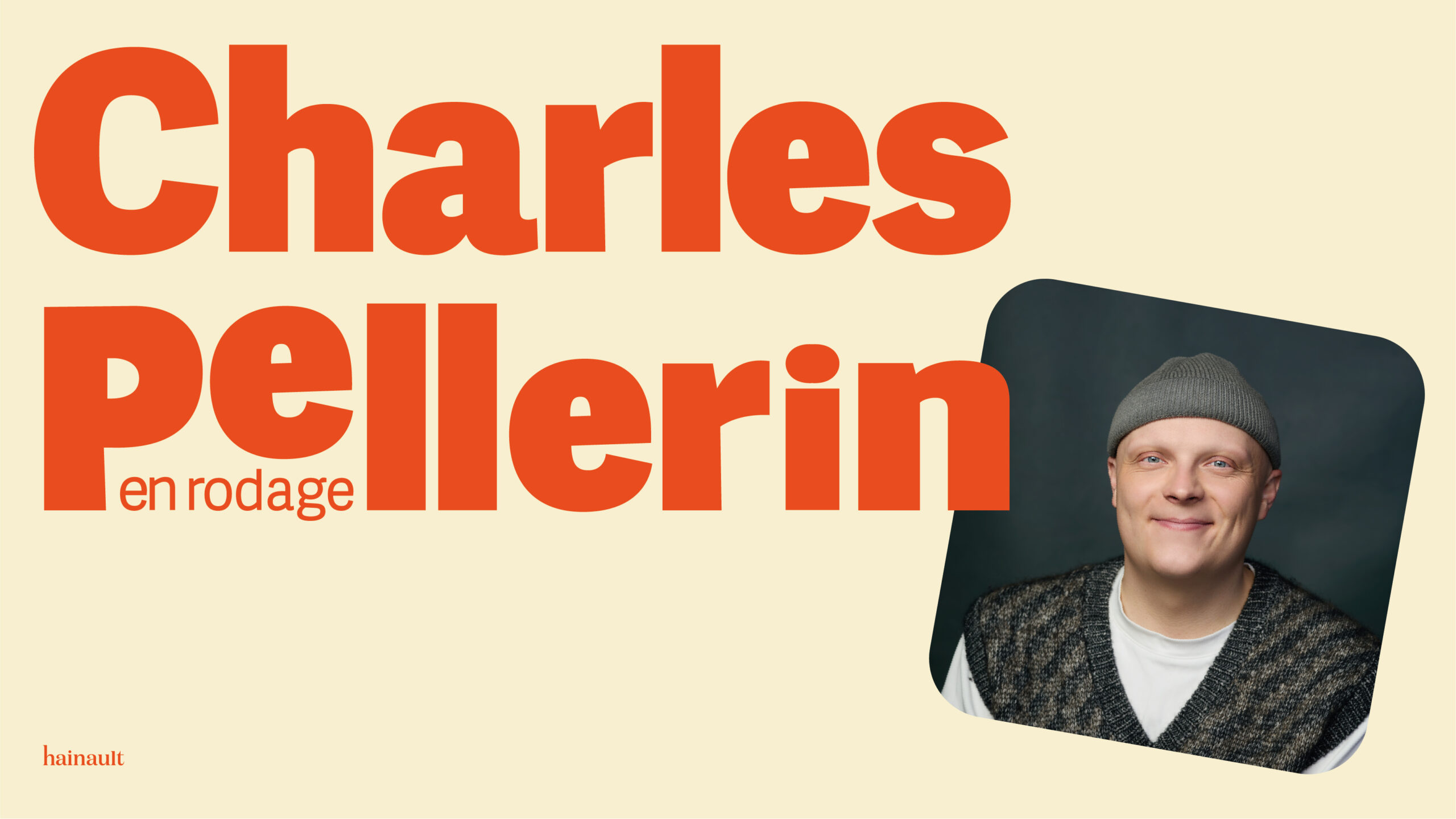 Charles Pellerin en rodage