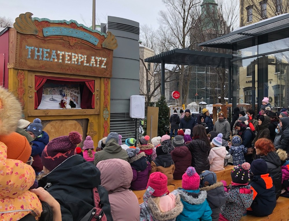 Spectacle de marionnettes – Un Krampus au village