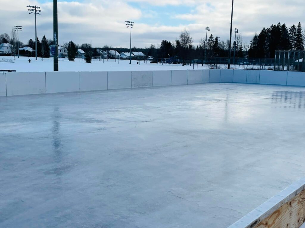 Parc de La Chanterelle patinoire
