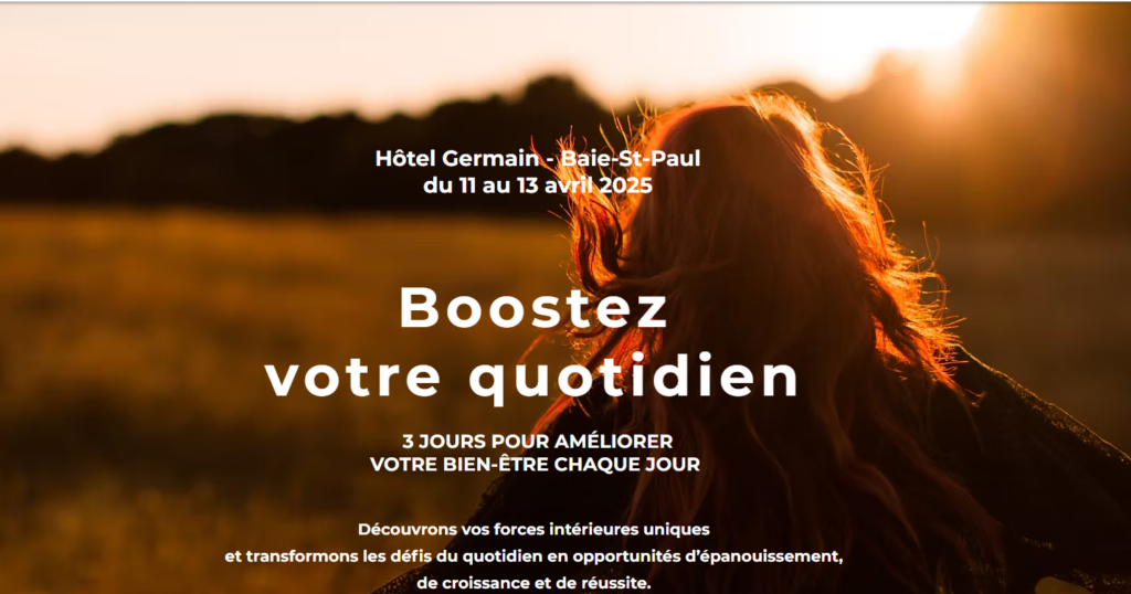 Retraite Boostez votre quotidien