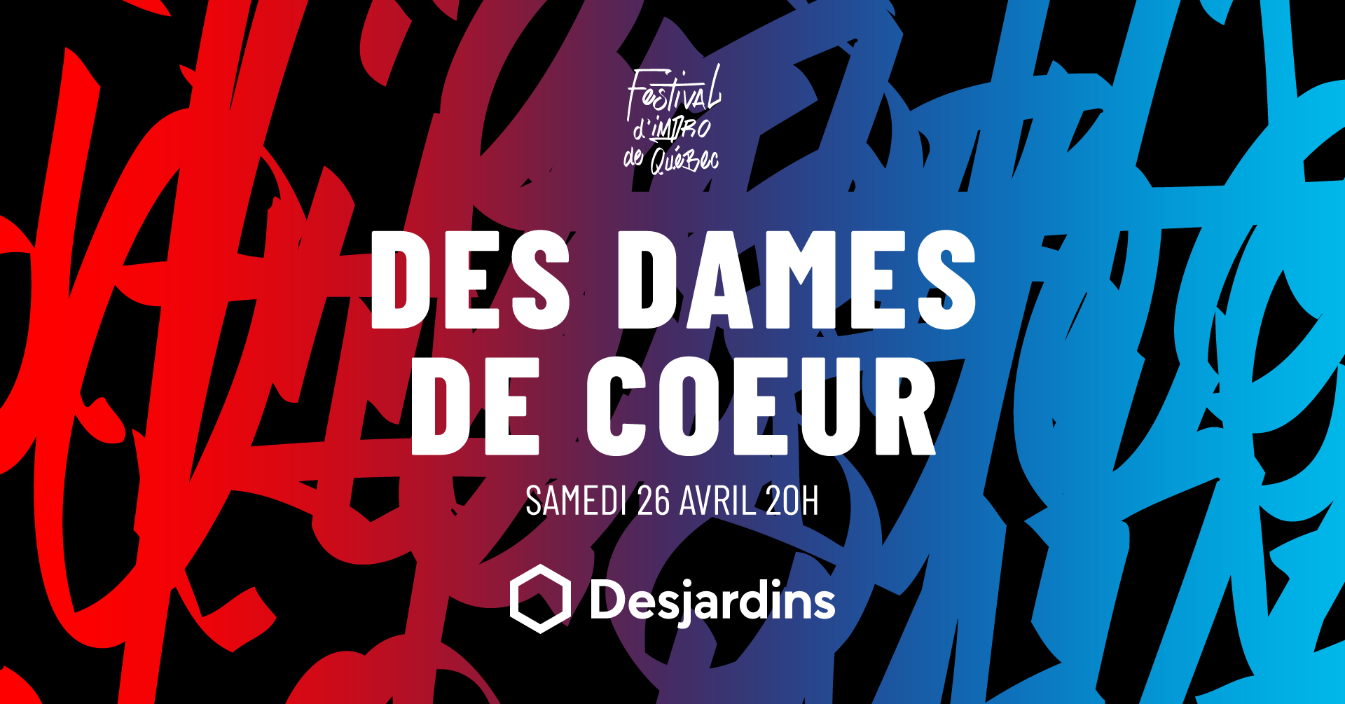 Festival d’Impro de Québec – Des Dames de Coeur