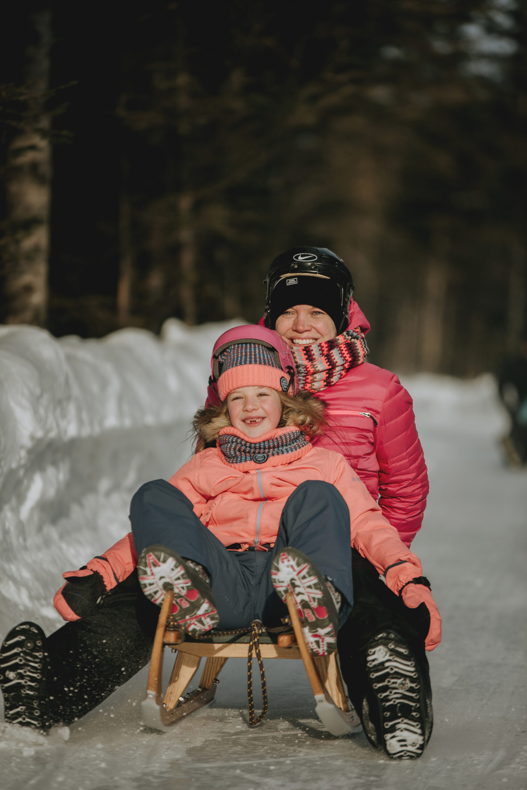 Luge autrichienne au Domaine du Radar